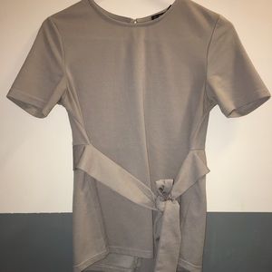 Gray blouse size S